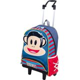 Mochila Escolar Julius Jr Infantil Tam G Rodinha Sestini