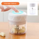 Cortador De Alho E Triturador De Frutas Elétrico 250ml Usb