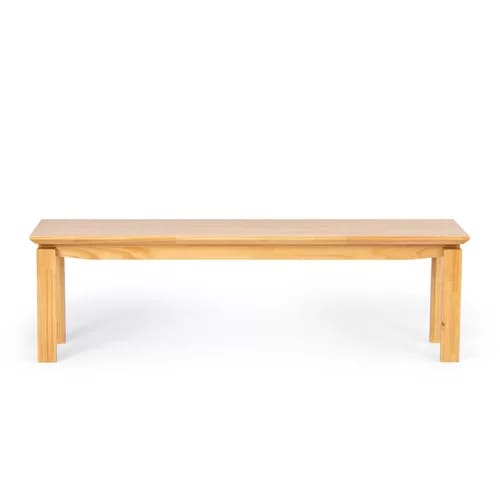 Banco Madeira Maciça Piazza Artemobili Amêndoa