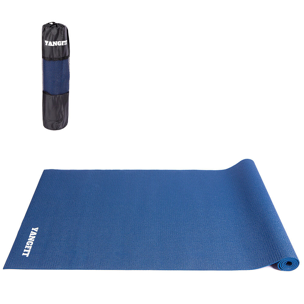 Tapete Yoga Mat Antiderrapante TPE Ecológico Biodegradável Todos Os Tipos  de Yoga 181x61cmx6mm Arimo - Verde claro
