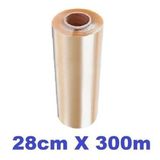 Rolo Bobina Plástico Pvc 28x300m Embalar Alimento Micra 10