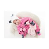 Bebê Reborn Hora Do Banho Loira 100% Silicone Rosa Chiclete