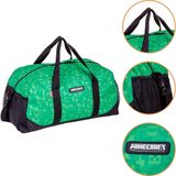 Bolsa Viagem Reforçada Mala Mão Bordo Transversal Minecraft