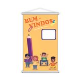 Bem Vindos Banner Escolar Infantil Pedagógico Grande