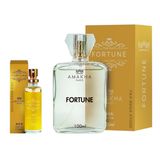 Kit Perfume Masculino Fortune Amakha Paris 100ml E 15ml