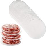 Papel Manteiga Separador De Carne Hamburguer Redondo 12,8cm