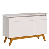 Balcão Buffet Aparador 3 Portas Classic I04 Off White