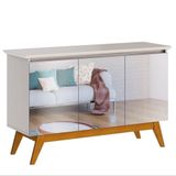 Balcão Buffet Aparador 3 Portas Classic I04 Off White