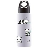 Garrafa Squeeze Plastico Pet Sport Panda Tampa + Alca 350ml