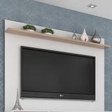 Painel Tv 50&quot; Multimóveis Cr45110 Branco/siena