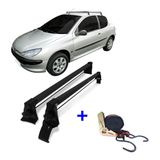 Rack Teto Peugeot 206 207 4pts 1999 A 2015 + Cinta Carga