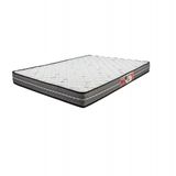 Colchão Casal De Espuma D33 138cm X 188cm X 17cm Cinza