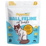 Petisco Para Gatos Organnact Ball Feline Cat Snacks 40gr