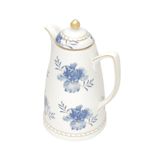 Garrafa Térmica De Porcelana Azul