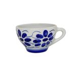 Xicara De Porcelana Para Chá, Pintada A Mão - Colonial 120ml