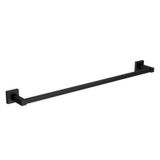 Porta Toalha Barra Quadratta Black Matte 2040.Bl83.Mt