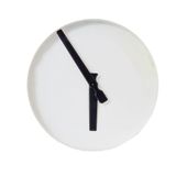 Relogio De Parede Off White 25 Cm Metal