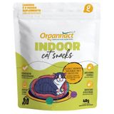 Petisco Para Gatos Organnact Indoor Cat Snacks 40gr