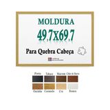 Moldura Cru 49,7x69,7 Quebra Cabeça Game Ofice 1000 Pcs Petg