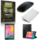 Capa 360 Tab 8.0 T295 + Mouse E Teclado Sem Fio + Pel Vidro