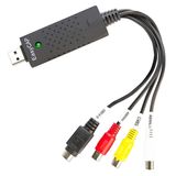 Kit Com 5 Placa De Captura Video Easycap Audio Usb