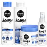 Kit Salon Line Sos Bomba Crescimento C/4