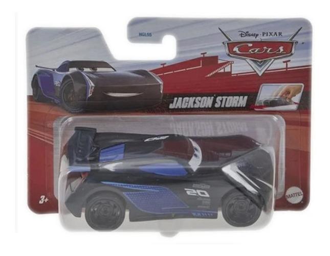 Miniatura Fricção 1:43 Filme Disney Carros Jackson Storm