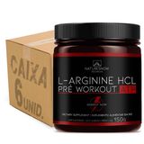 Kit 6 Arginina Hcl Pre Workout 150g Natures Now Sem Sabor