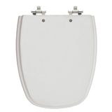 Assento Laqueado Monte Carlo Cinza Claro Tampa Vaso Deca Mdf