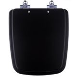 Tampa De Vaso Sanitario C/ Amortecedor Boss Noir Preto Fosco