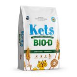 Areia Higiênica Granulado Para Gatos Kets Bio-d 3kg Alfa Pet