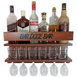 Barzinho De Parede - Bar Doce Bar - 54x28 - Imbuia