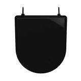 Assento Vaso Sanitário Calypso Incepa Almofadado Preto Durin