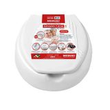 Assento Elevado Para Vaso Sanitário Pne 7,5 Cm De Altura