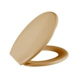 Assento Sanitário Oval Soft Bege Bg6