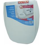 Assento Sanitário Almofadado Eternit Turim Branco Gelo