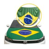 Bandeira Brasil Capo Carro Suv Copa Do Mundo Com Elastico