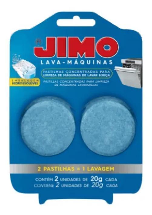 Kit 6 Limpa Máquinas De Lavar Louças Jimo Pastilhas 20g C/2