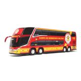 Brinquedo Miniatura Ônibus Corpo De Bombeiros Militar 193