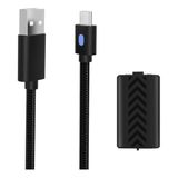 Bateria Recarregável + Cabo Usb-c Controles Xbox One Series