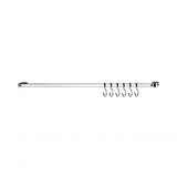 Barra De Piatina Cromado 45cm Com 6 Ganchos Future 2411cr