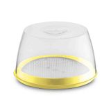 Queijeira Porta Queijo Com Tampa Cozinha Gourmet Uz Amarelo