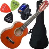 Kit Violão Infantil Nylon Com Afinador Nr Giannini Envio 24h