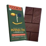 Kit 6x: Chocolate Intenso 70% Cacau Vegano Cookoa 80g
