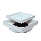 Ralo 10x10 Oculto Seca Piso Branco Porcelanato Inteligente