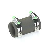 União Flexível Bitola 20mm 1/2 Mangote De Borracha Agua Ar