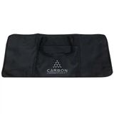 Capa Bag Simples Teclado 5/8 Preto Alças Nas Costas Preto