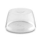 Queijeira Porta Queijo Com Tampa Cozinha Gourmet Uz Branco