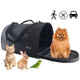 Bolsa Transporte Pet Bag Animais Flexivel Gato Cachorro/