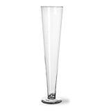 Vaso Solitario Tulipa Grande Vidro Crystalux 50cm Decorativo